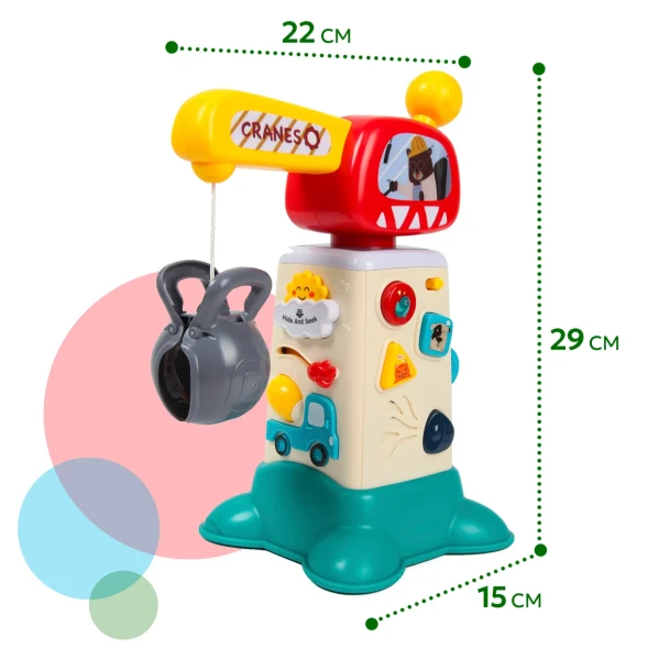 Набор игровой BabyGo Подъемный кран