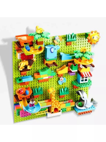 Конструктор Дупло 2в1 Веселый зоопарк 203 детали