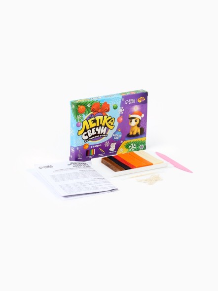 Лепка свечи из мягкого воска «Лошадка»