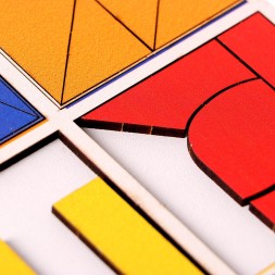 Квадраты Никитина 3 уровень, 6 квадратов, Лесная мастерская