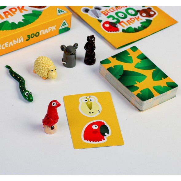 Игра «Веселый зоопарк» на ловкость и сообразительность