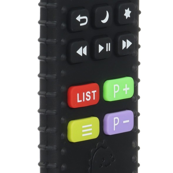 Прорезыватель для зубов Крошка Я «Пульт детский», цвет черный, размер 16 см