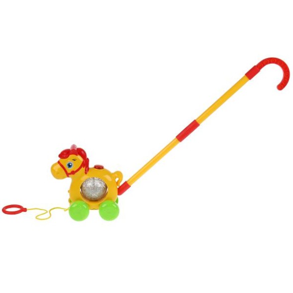 Каталка-лошадка Барто А. 50 песен,стихов,звуков.свет, Умка