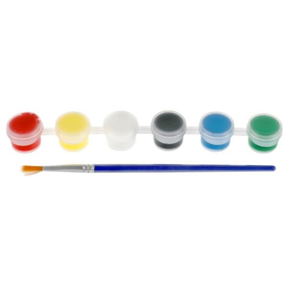 Набор д/дет тв-ва СИНИЙ ТРАКТОР холст для росписи 15*20 , Мульти Арт