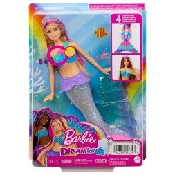 Кукла Barbie Сверкающая русалочка HDJ36