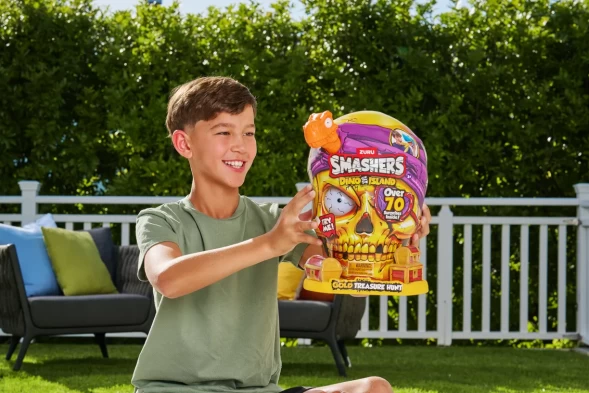 Набор игровой Smashers Золотой череп