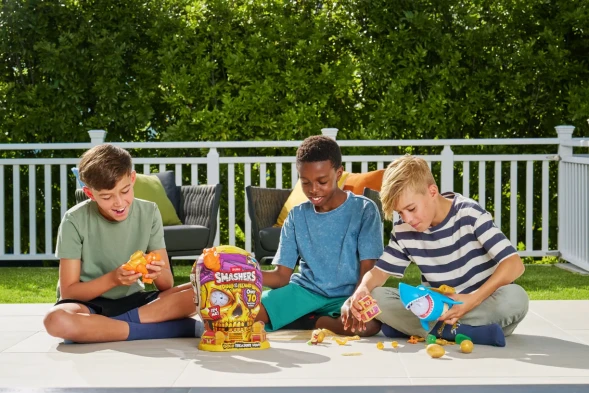 Набор игровой Smashers Золотой череп