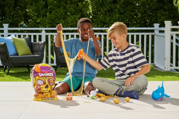 Набор игровой Smashers Золотой череп