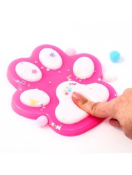 Сквиш антистресс - игрушка «Кошачья лапка» таба-лапка, 13 см, с блёстками