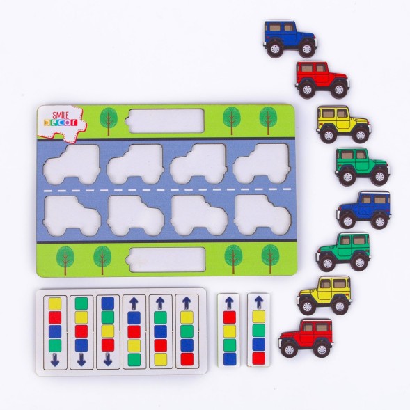 Обучающая игра «Машинки», SmileDecor