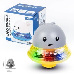 Кит фонтан с подсветкой