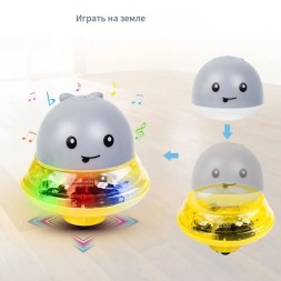 Кит фонтан с подсветкой