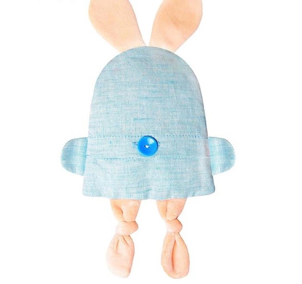 Развивающая игрушка с вишнёвыми косточками «Крошка Зайка. Доктор мякиш»