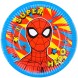 Набор бумажной посуды, на 6 персон "С Днем Рождения", Человек паук