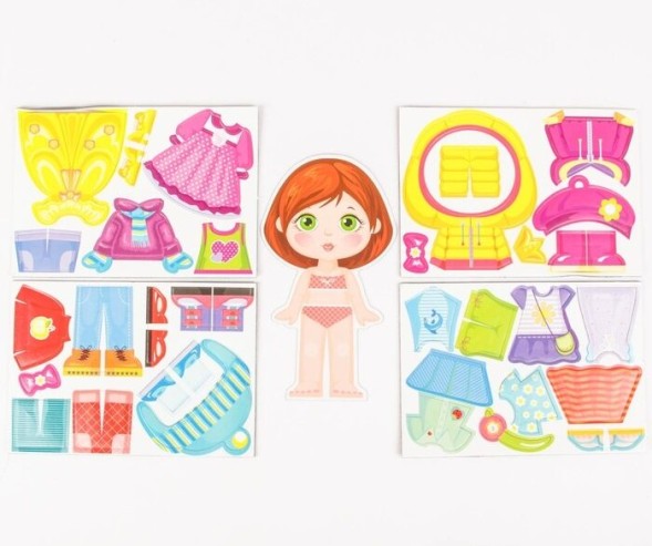 Обучающая игра Магнитные истории «Одевашки. Настя». Десятое королевство