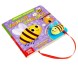 Книжка с липучками и игрушкой «Умная пчёлка», 12 стр.