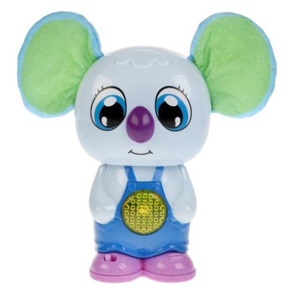 Обучающая коала 50 песен,звуков,фраз.текстильные ушки.свет.трещотка. Умка