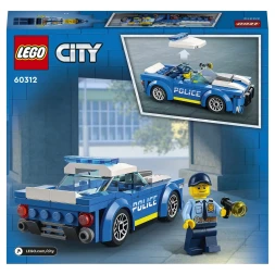 Конструктор LEGO City Police Полицейская машина блочный 60312
