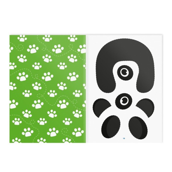 Книга-игра «Учимся вырезать и клеить», животные, 22 стр, 5+