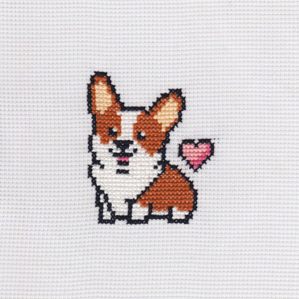 Набор для вышивки своими руками «Корги», Десятое королевство