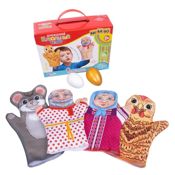 Домашний кукольный театр «Курочка Ряба» серия «Би-Ба-Бо». Десятое королевство