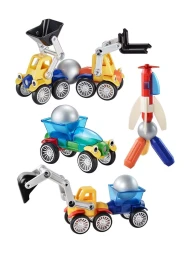 Магнитный конструктор Автомобили, 30 деталей, On time