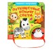 Книжка с липучками и игрушкой «Путешествие вокруг света», 12 стр.