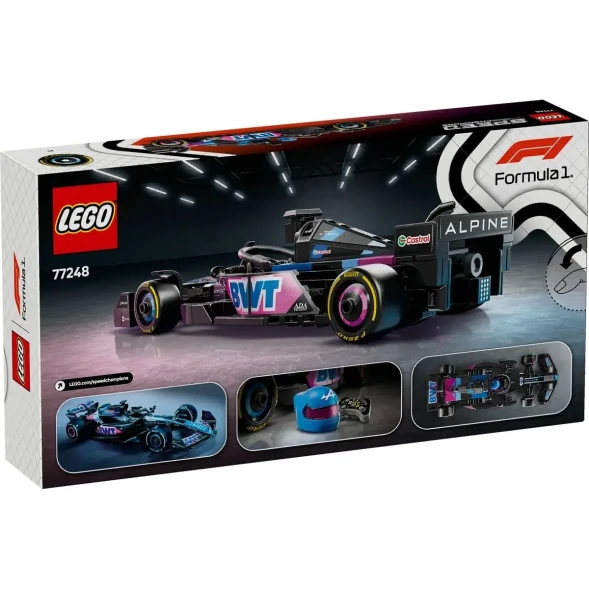Конструктор LEGO Speed Champions БВТ Альпайн 77248