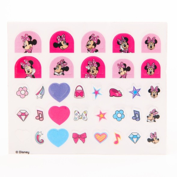 Наклейки для ногтей детские, Минни маус