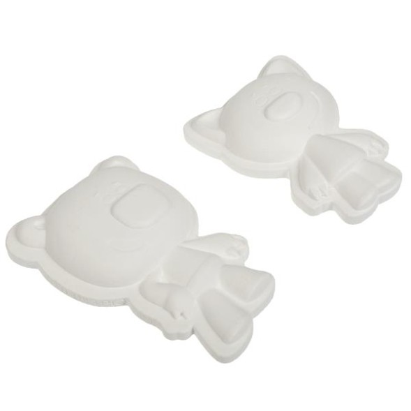 Набор д/дет тв-ва Ми-ми-мишки барельеф для росписи,Лисичка и Кеша, Мульти Арт