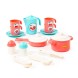 Набор детской посуды Полесье Настенька на 4 персоны, 28 элементов