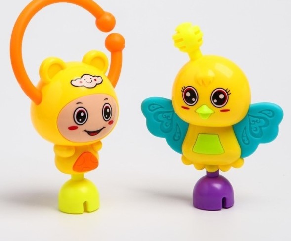 Набор погремушек «Собери меня», 9 игрушек