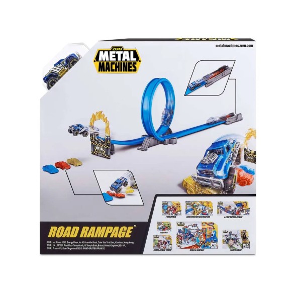 Набор Metal Machines Metal Machines Трек Road Rampage