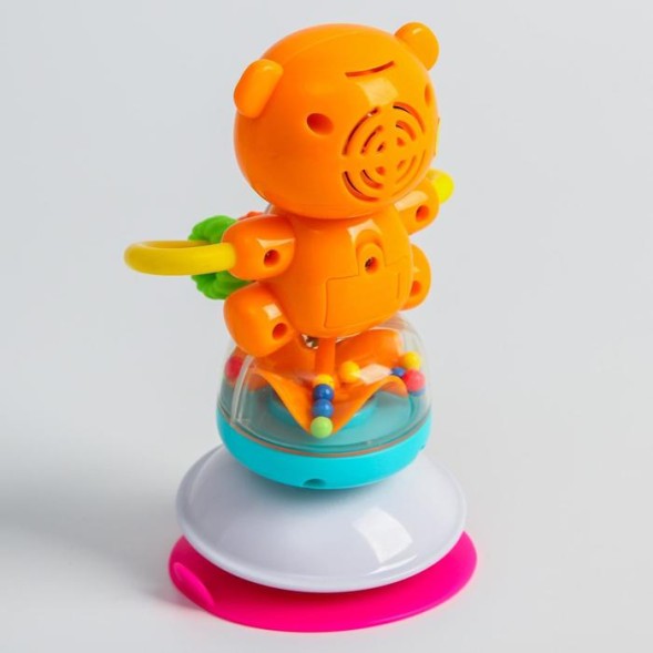 Развивающая игрушка «Лучший друг. Мишка», на присоске с музыкой