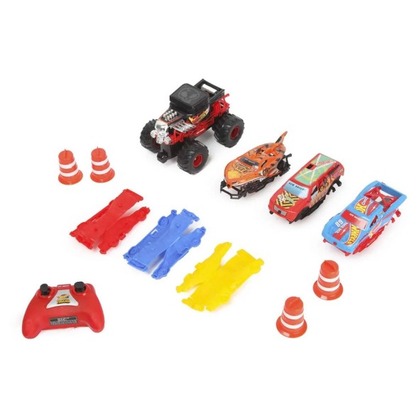 Машина Hot Wheels РУ 1:43 Monster Ramp сменный корпус