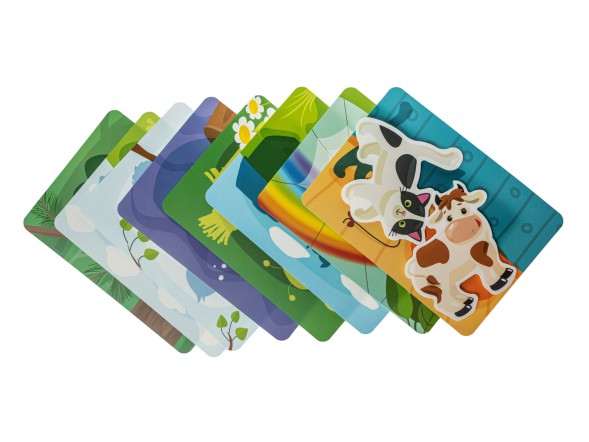 Игра на липучках «Кто где живет?»