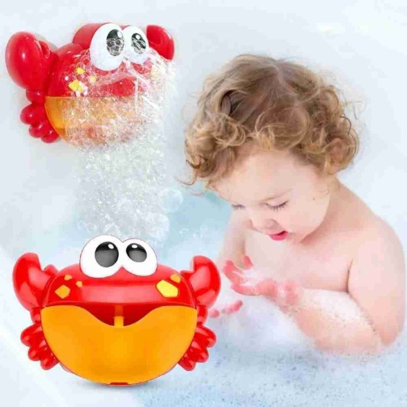 Краб с пенкой Игрушка для ванной Генератор пены