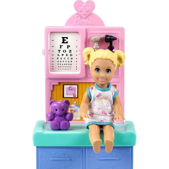 Набор игровой Barbie Профессии Педиатр 6 GTN52