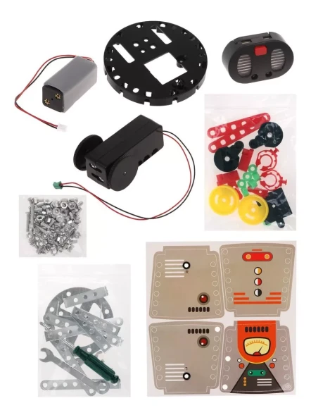 Роботехника. Забавный робот с датчиком препятствий, On time