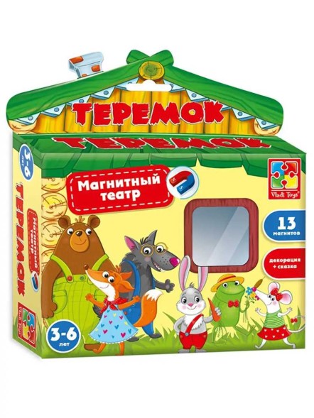 Магнитный театр «Теремок» + сказка