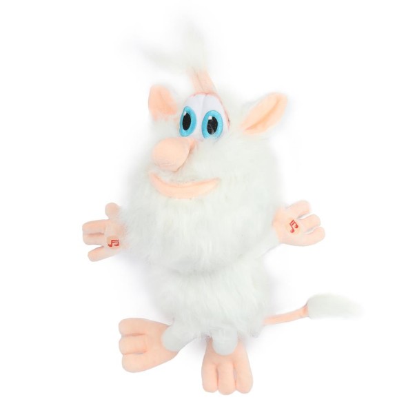 Игрушка мягкая БУБА интерактивный, сказка, озвучка и кормление, 27см