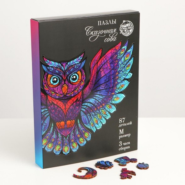 Пазлы «Сказочная сова»
