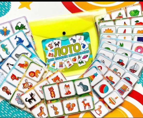 Настольная игра Веселые липучки лото
