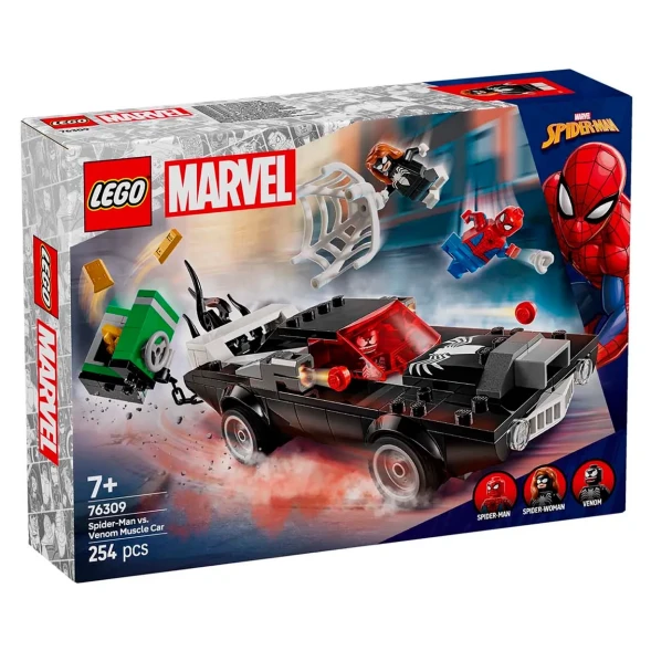 Конструктор LEGO Marvel Super Heroes Человека-Паук против Венома 254 дет., 76309