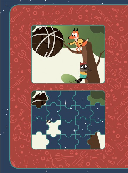 Жизнь налегке (Лекс и Плу. Наклейки-конструктор), книжки с наклейками