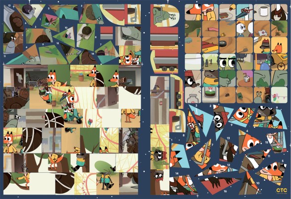 Жизнь налегке (Лекс и Плу. Наклейки-конструктор), книжки с наклейками