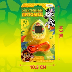 Электронный питомец тамагочи «Поиграем?», 168 персонажей