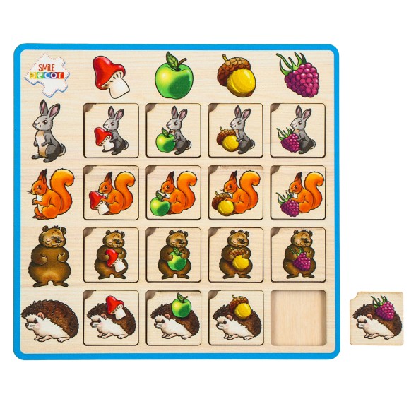 Головоломка «Лесные запасы», SmileDecor