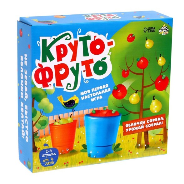 Моя первая настольная игра «Круто-фруто»