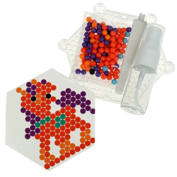 Набор д/детского тв-ва МОЙ МАЛЕНЬКИЙ ПОНИ аквамозаика 100 бусин, Мульти Арт